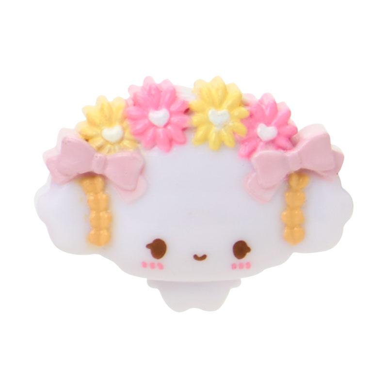 Sanrio Fizzy Orange Bath Bomb with Flower Crown Character Ring