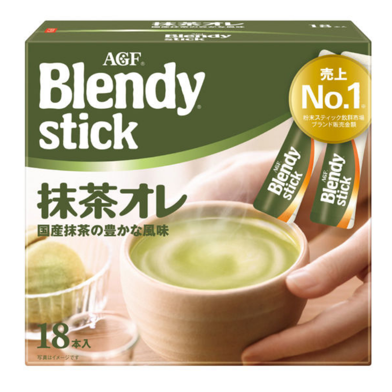 Ajinomoto AGF Blendy Instant Tea (Black tea au lait, Matcha au lait, Cocoa au lait)