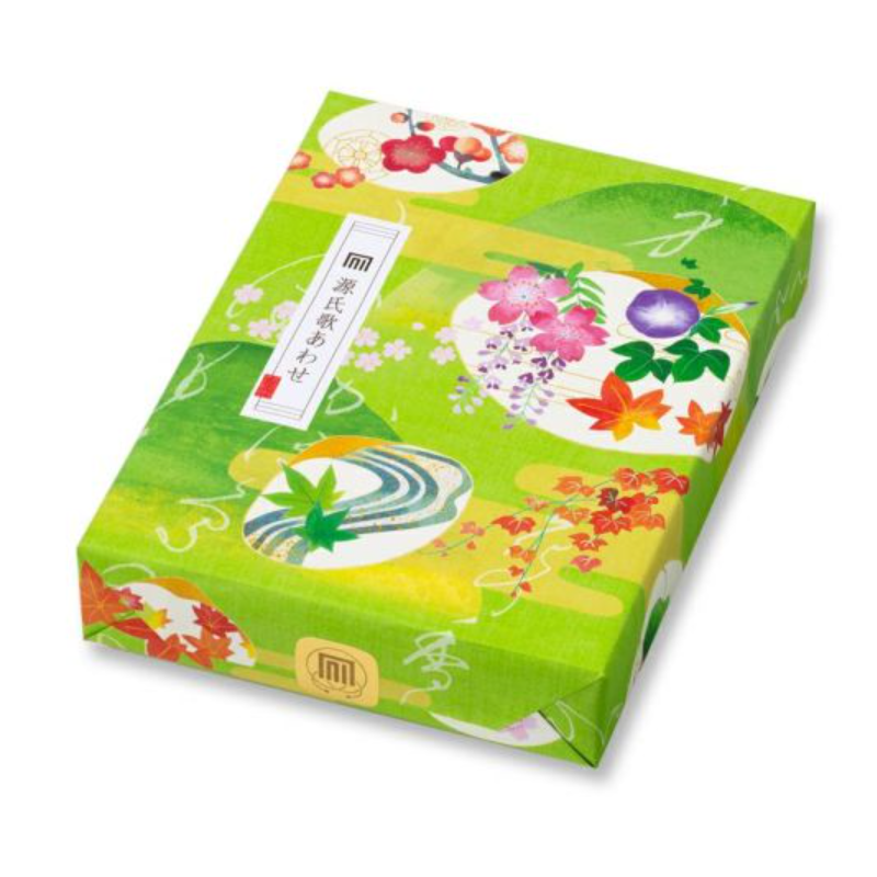 Shikibunosato Genji Uta-Awase Small Rice Cracker Assortment