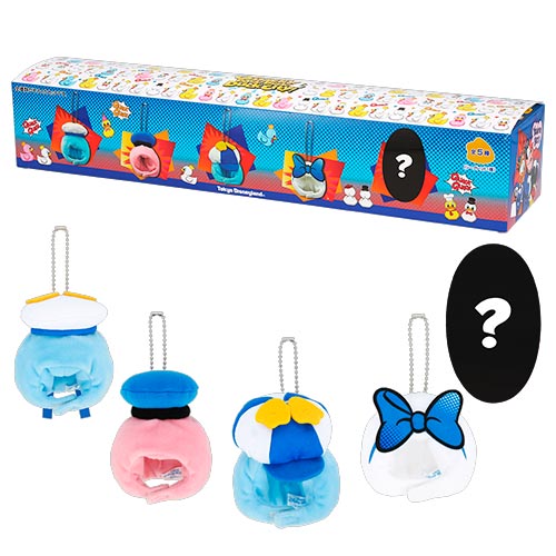 Disney Donald's Quacky Duck! Duck! Duck City! Plush Keychain (Random 1 of 5)