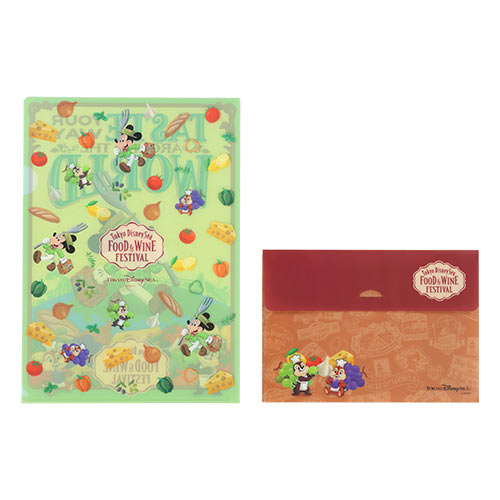 Disney Food and Wine Festival Folder Set