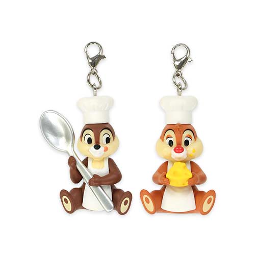 Disney Spring Picnic Chip 'n' Dale Plush Keychain Set