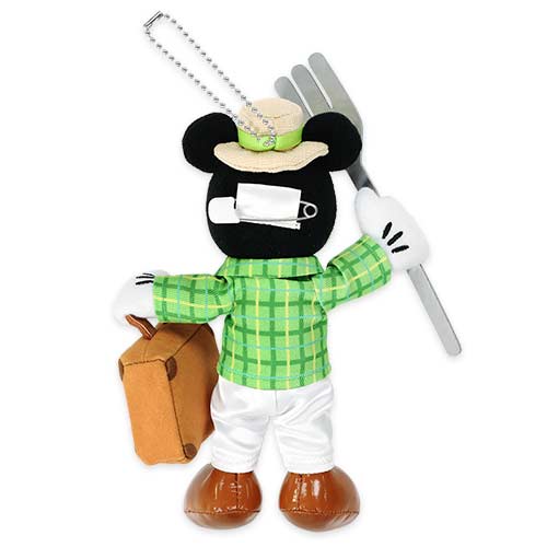 Disney Spring Picnic Mickey Mouse Plush Keychain