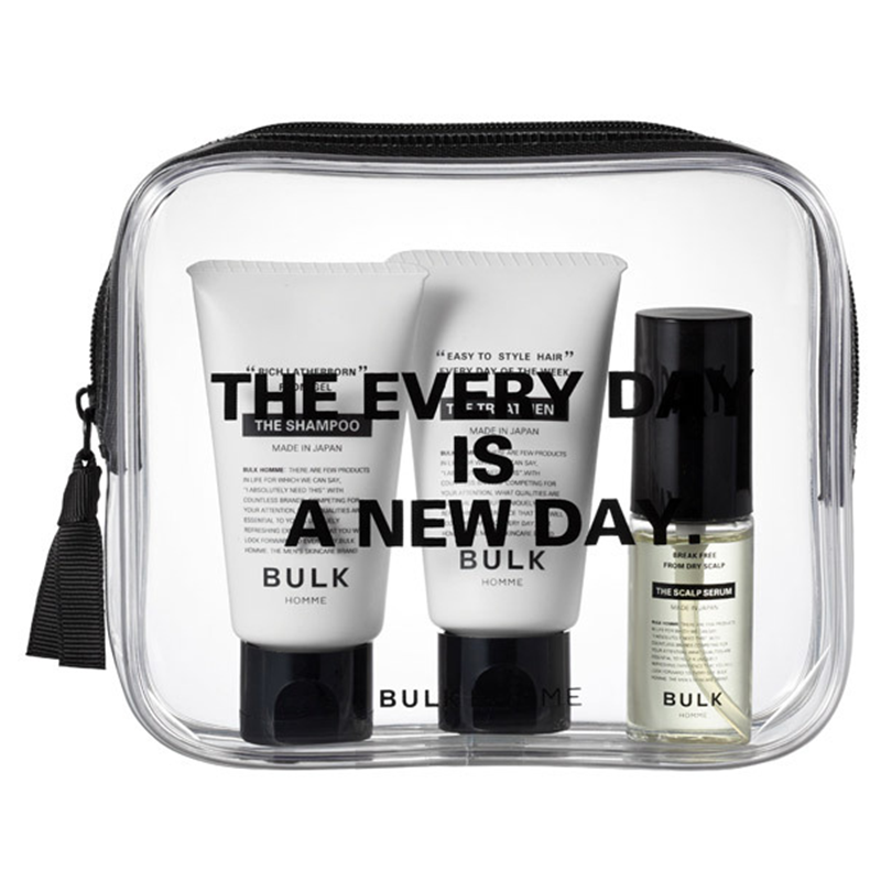 BULK HOMME THE TRAVEL SET FOR HAIR CARE