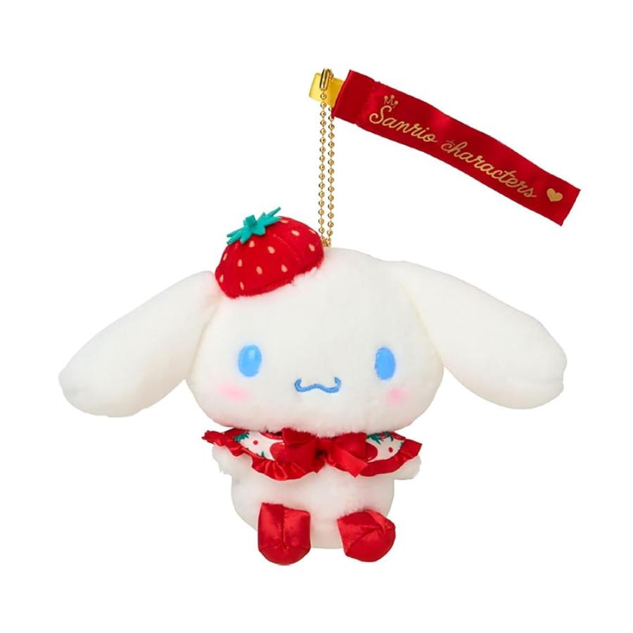 Sanrio Strawberry News 50th Anniversary Plush Keychain