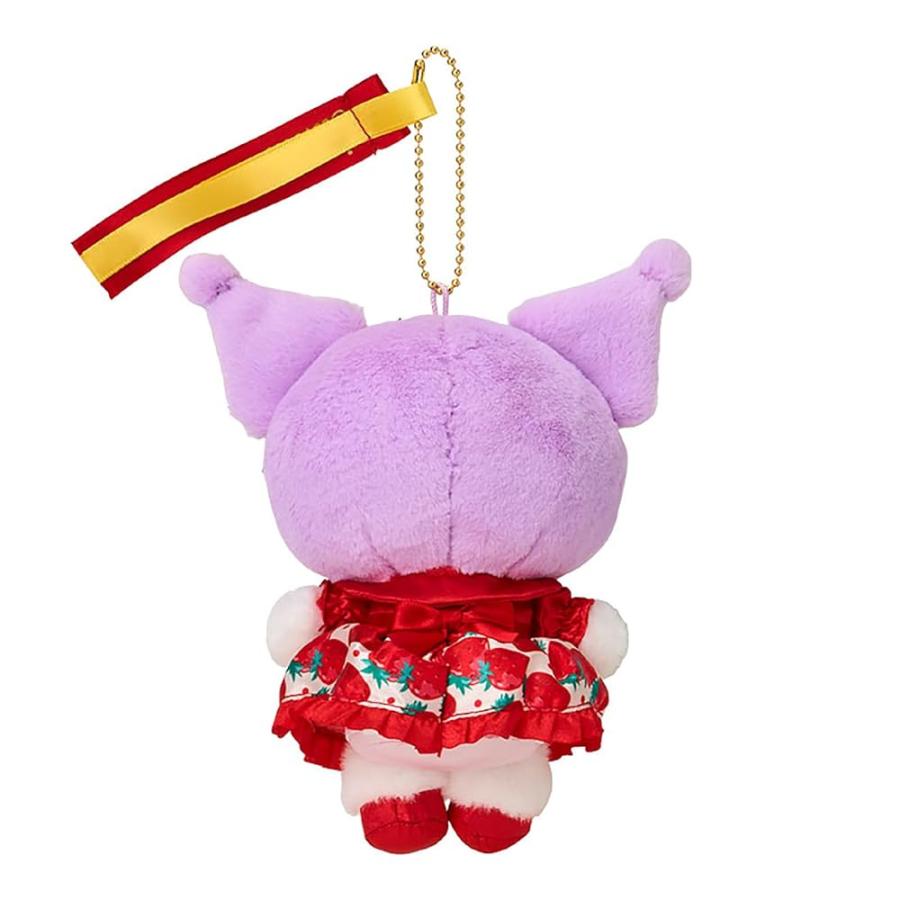 Sanrio Strawberry News 50th Anniversary Plush Keychain