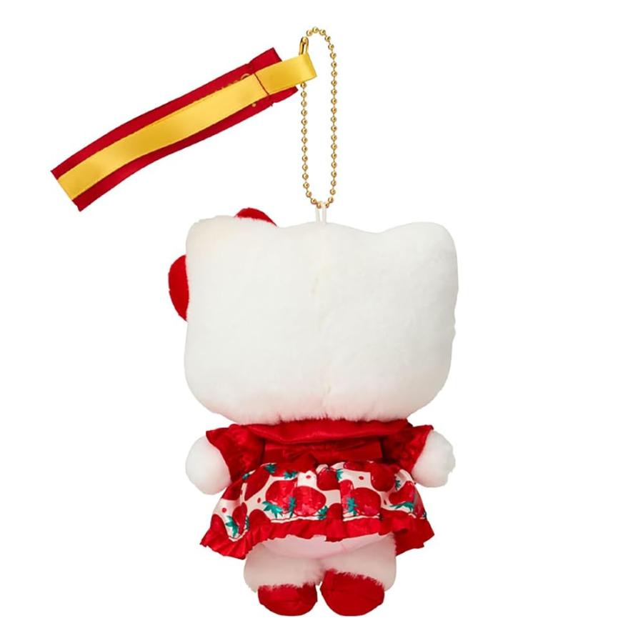 Sanrio Strawberry News 50th Anniversary Plush Keychain