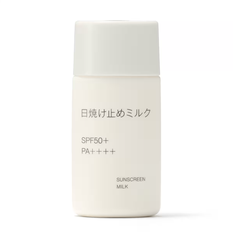 MUJI Sunscreen Milk (SPF 50+/PA++++)