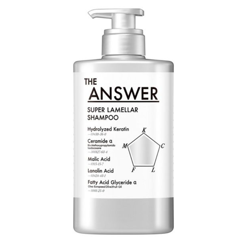 THE ANSWER Super Lamella Shampoo & EX Moist Treatment – For Daily Damage 400 ml