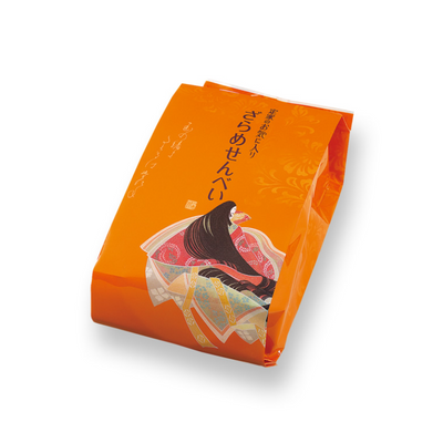 Ogura Sansou Zarame Senbei Granulated Sugar Rice Crackers