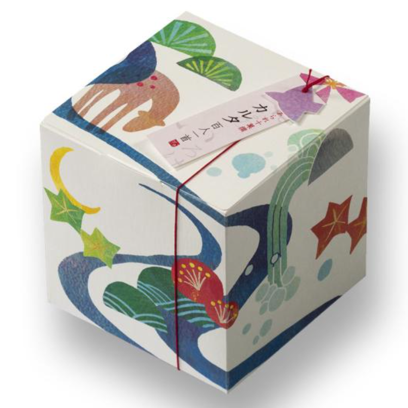Ogura Sansou 100 Tanka Poem Card Rice Crackers