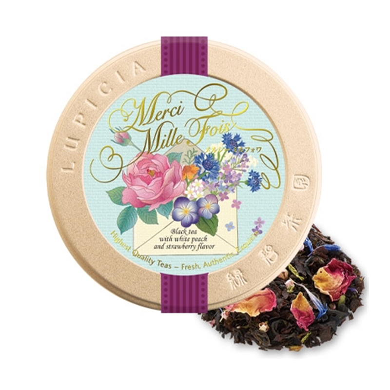 LUPICIA Merci Mille Fois Black Tea (Peach, Raspberry, Strawberry)
