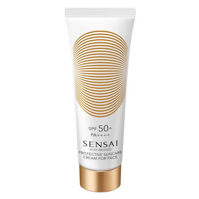 KANEBO SENSAI Silky Bronze Protective Suncare Cream for Face SPF 50+/PA++++
