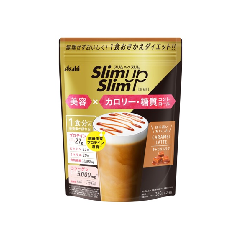 Asahi Slim Up Slim Shake (Caramel Latte Flavor)