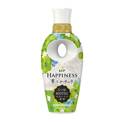 P&G Lenor Happiness Dreamy Soft Touch 5-Star Hotel Recommended Shine Muscat Grape Scented Fabric Softener