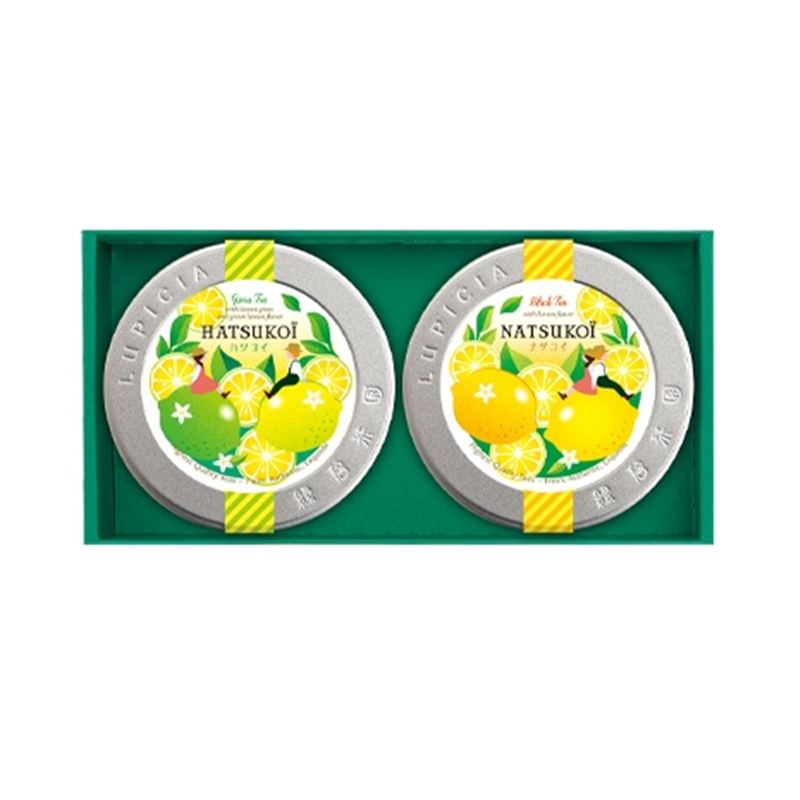LUPICIA Citron Black Tea and Green Tea Set