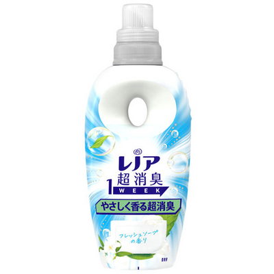 P&G Lenor Super Deodorizing 1-Week Fabric Softener (Fresh Soap Scent)