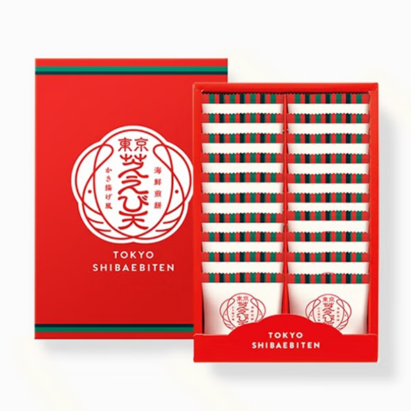 Bankakuso Honpo Tokyo Shibaebiten Shrimp Crackers