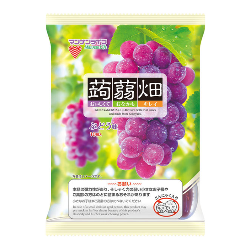 Mannan Life Konjac Field Grape Flavored Konjac Jelly