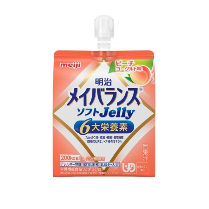 Meiji Mei Balance Soft Jelly (Peach Yogurt Flavor)