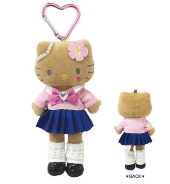 Sanrio Hello Kitty Style Up Plush Keychain