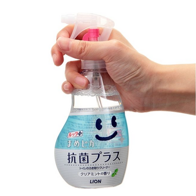 LION Look Mamepika Antibacterial Plus Toilet Disinfectant Spray