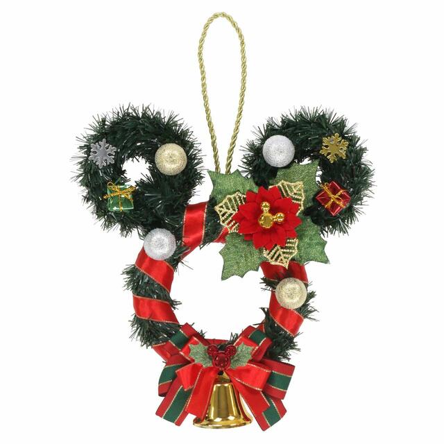 Disney 2023 Christmas Wreath Keychain