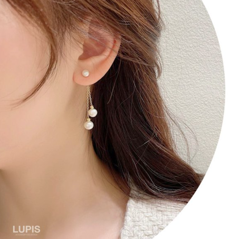 LUPIS Pearl Drop Earrings