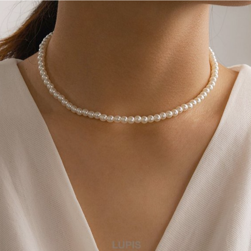 LUPIS Simple Pearl Necklace