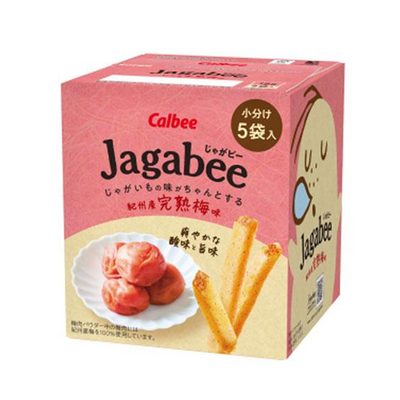 Calbee Jagabee Potato Sticks (Kishu Ripe Plum Flavor)
