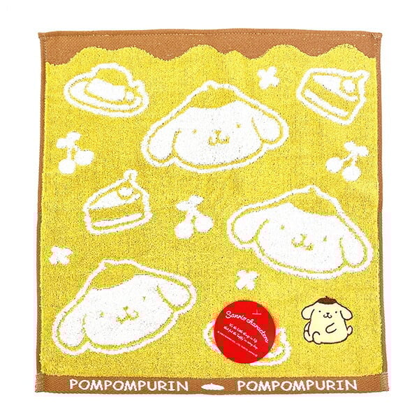 Sanrio Pompompurin Parfait Hand Towel