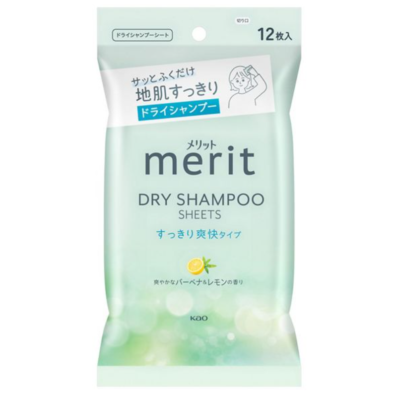 KAO Merit Dry Shampoo Sheet (Refreshing Type)