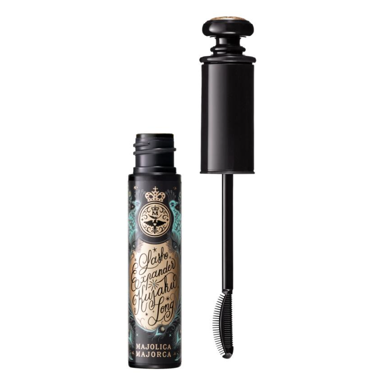 Shiseido Majolica Majorca Lash Expander Peacock Long Mascara (Deep Black)