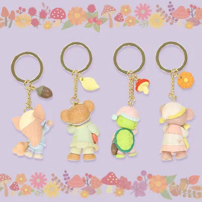 Disney Duffy & Friends Fall's Sweet Invitations Keychain Set