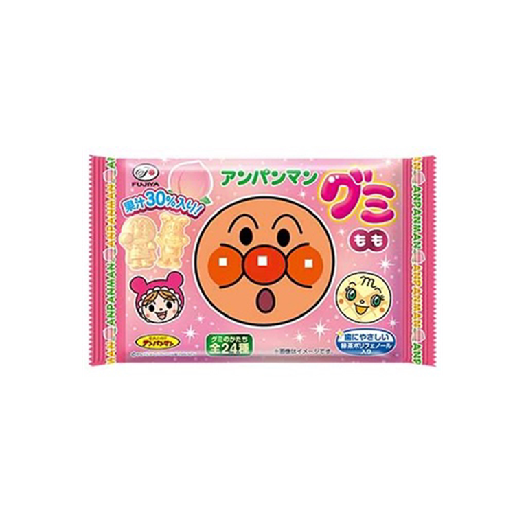 Fujiya Anpanman Peach Gummy Candy