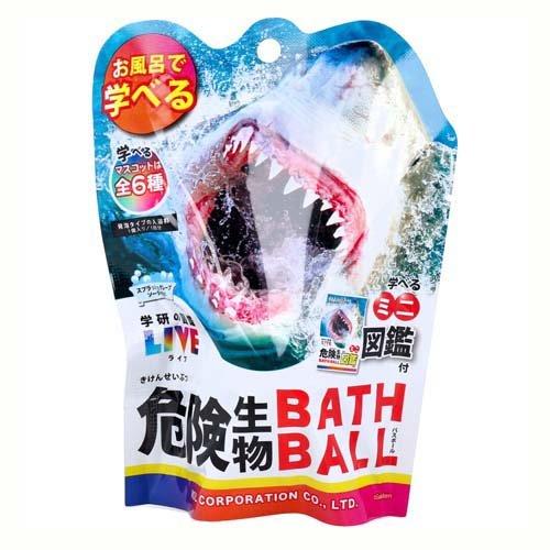 Nol Corporation Gakken Illustrated Encyclopedia Come to Life - Fearsome Creatures Bath Bomb