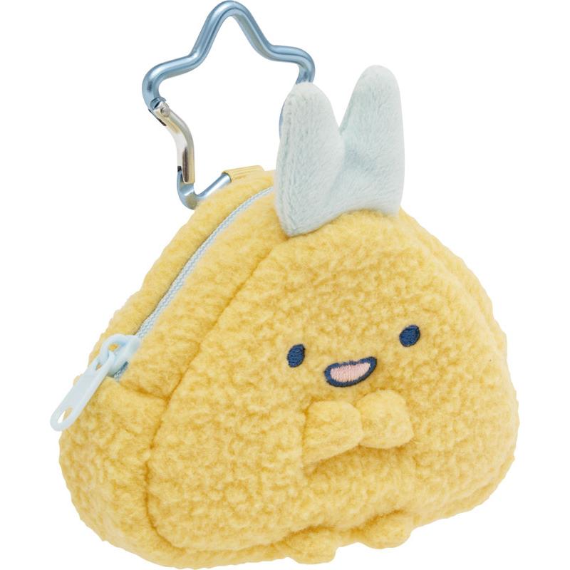 San-X Yumemiru Shippos Ajifurai No Shippo Miniature Plush Pouch