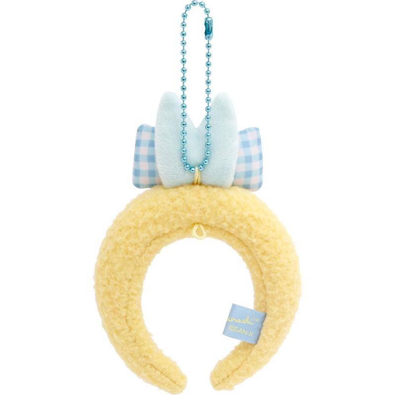 SAN-X Sumikko Gurashi Yumemiru Shippos Plush Headband Keychain