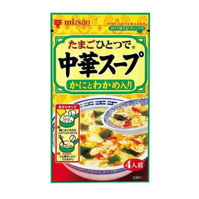 Mizkan Chinese Soup with Crab & Wakame (30g)