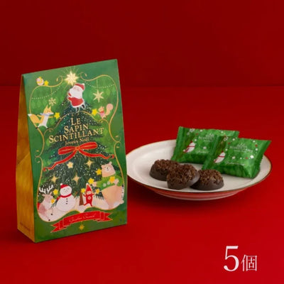 Kobe Fugetsudo Christmas Crunch Chocolate