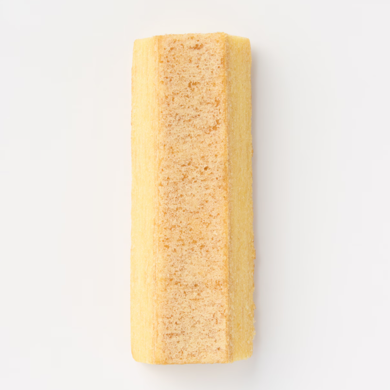 MUJI White Peach Baumkuchen Cake