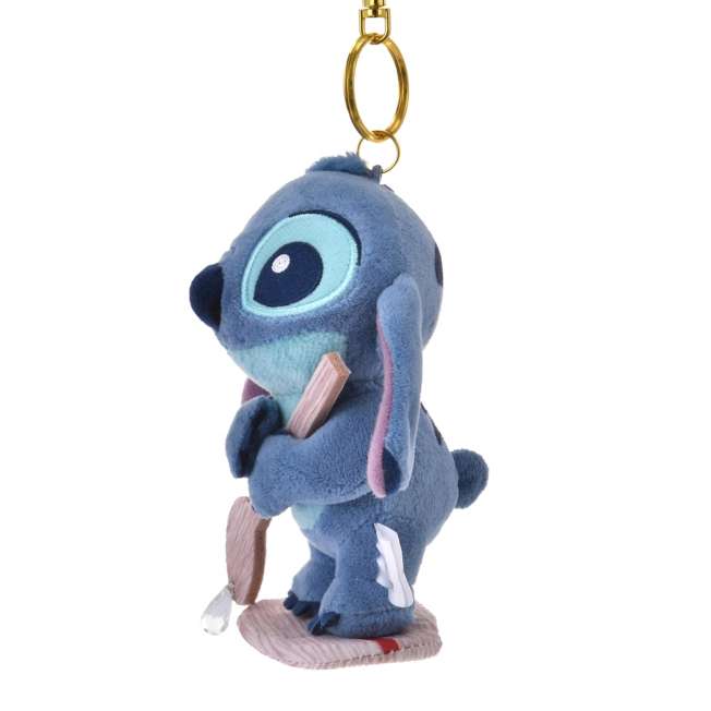 Disney Stitch Plush Keychain – SUP (Stand Up Paddleboard) Edition