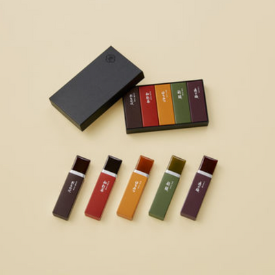 Mitsukoshi Isetan Small Yokan 5-Piece Set with Paper Bag – Japanese Confectionery Gift