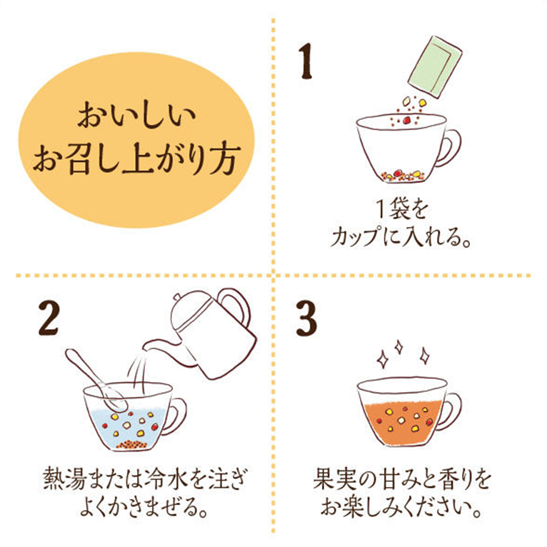 Meito Sangyo Yuzu & Apple Flavored Black Tea