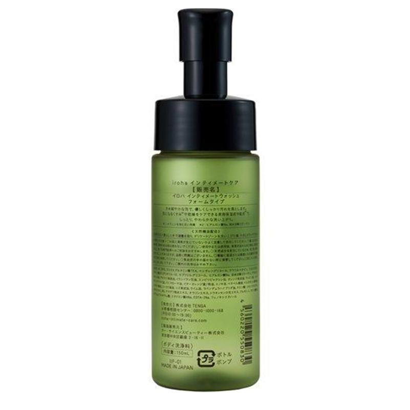 Iroha Intimate Wash Foam Type 150 mL – Tenga