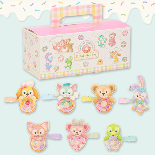 Disney Duffy Family Donut Series Hairpins (7 types)