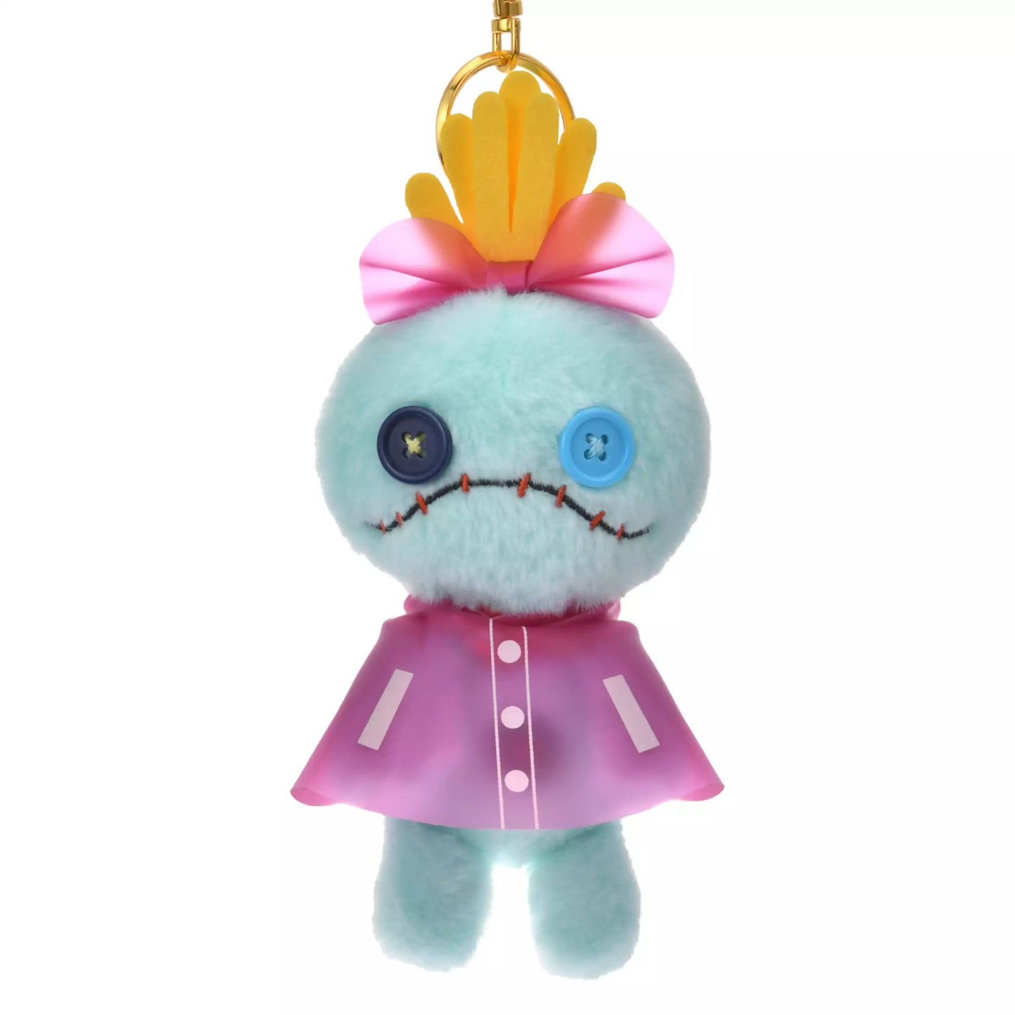 Japan Disney Store Plush Keychain - Baymax: Raincoat