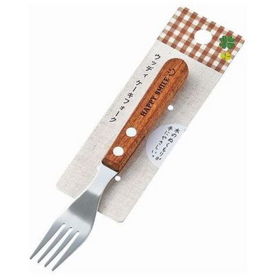 WATTS Cake Fork with Wooden Handle