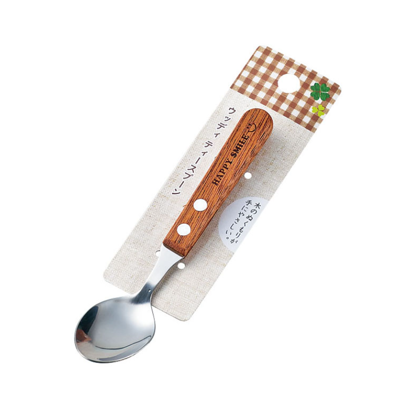 WATTS Tea Spoon with Wooden Handle