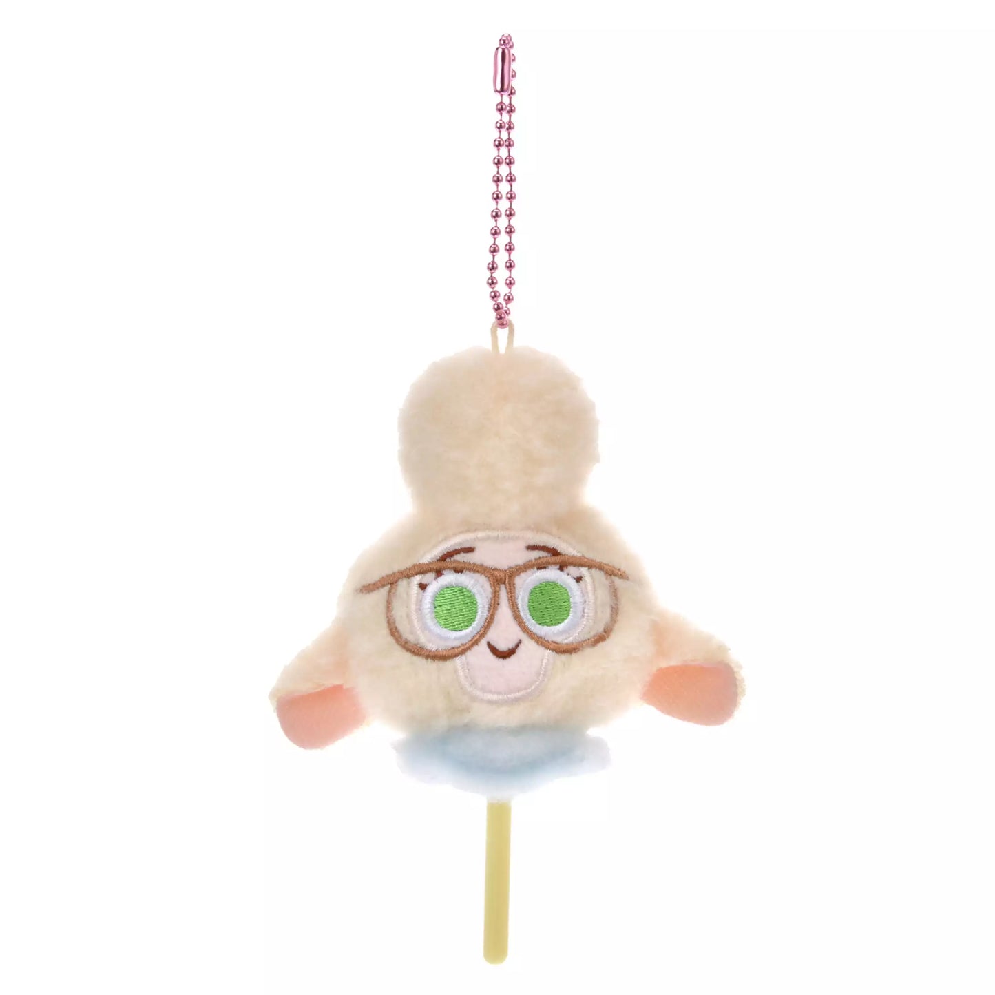 Disney Zootopia Plush Keychain - COTTON CANDY